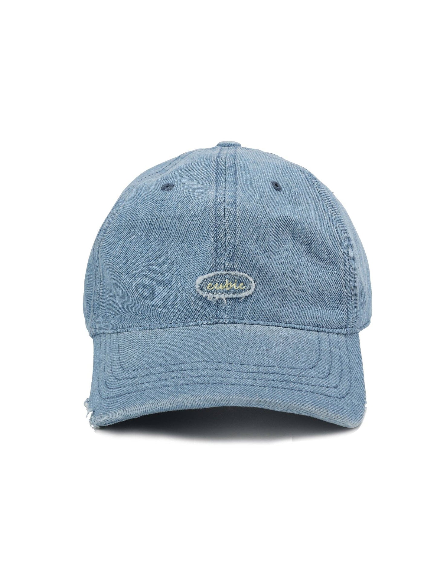 Denim Cubic Cap