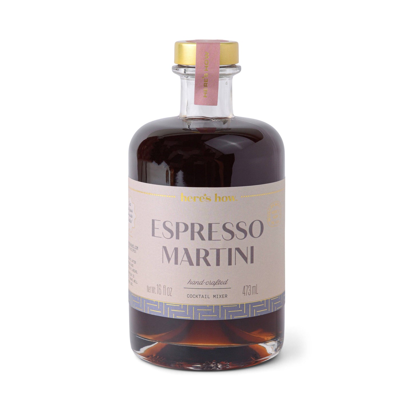 Here's How Espresso Martini Here's How Cocktail Mixer 500ml