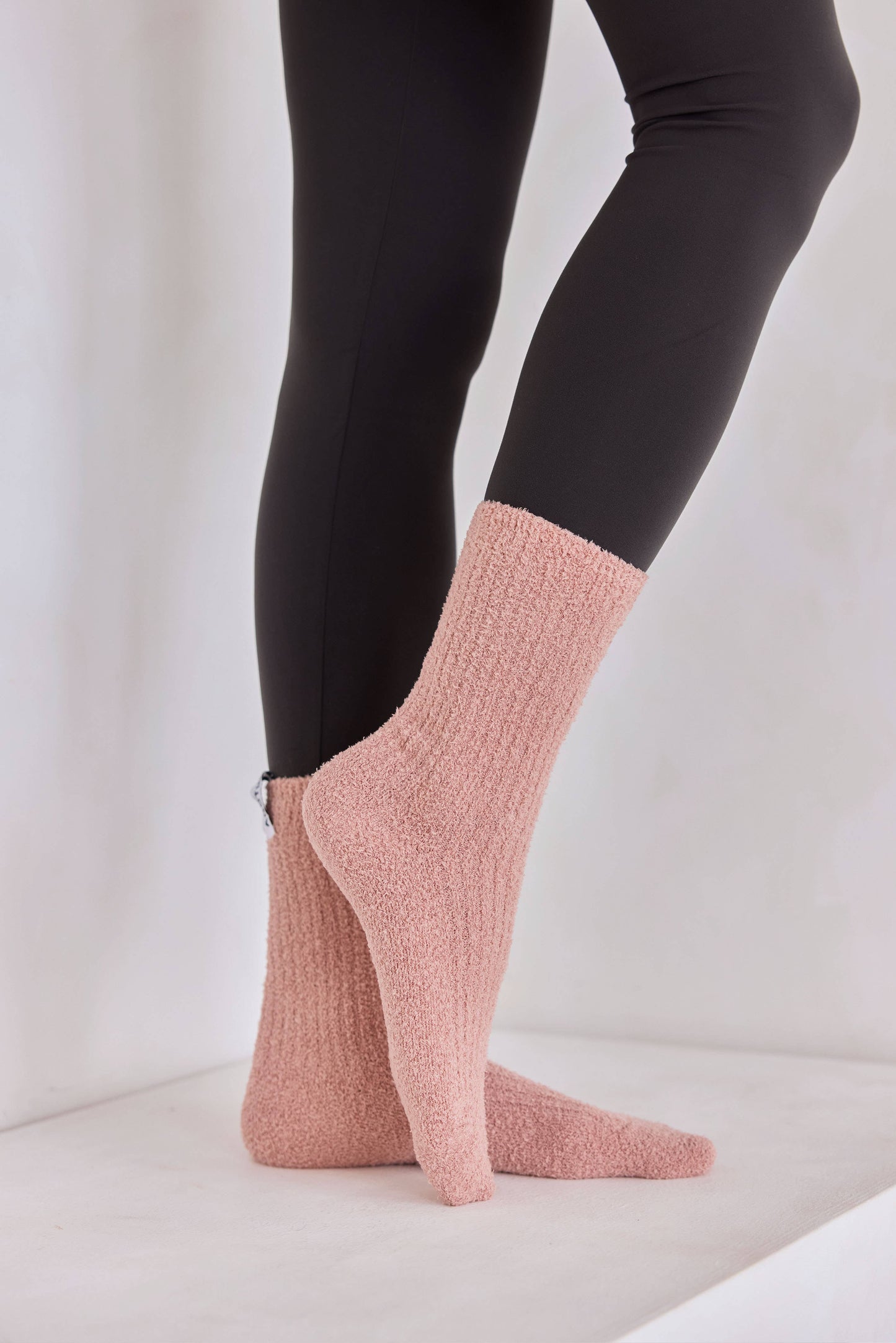 Cosy Socks - 100% Recycled - Muted Pink - AW25