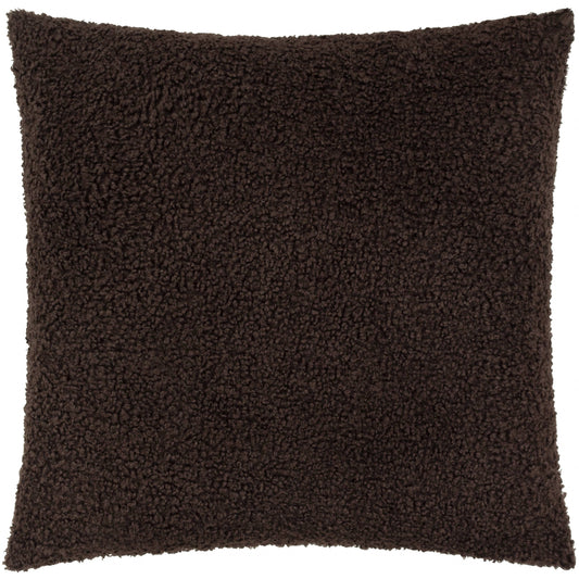 Chunky Boucle Cushion Chocolate