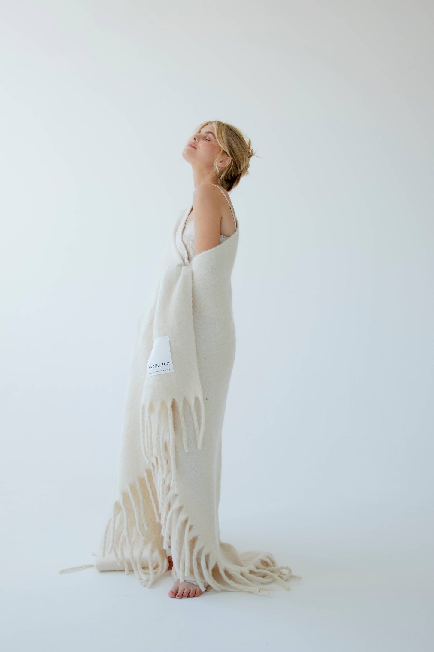 The Reykjavik Throw - 100% Recycled - Pebble Beige - AW25