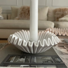 Load image into Gallery viewer, Ruffle Decor Candle Holder
