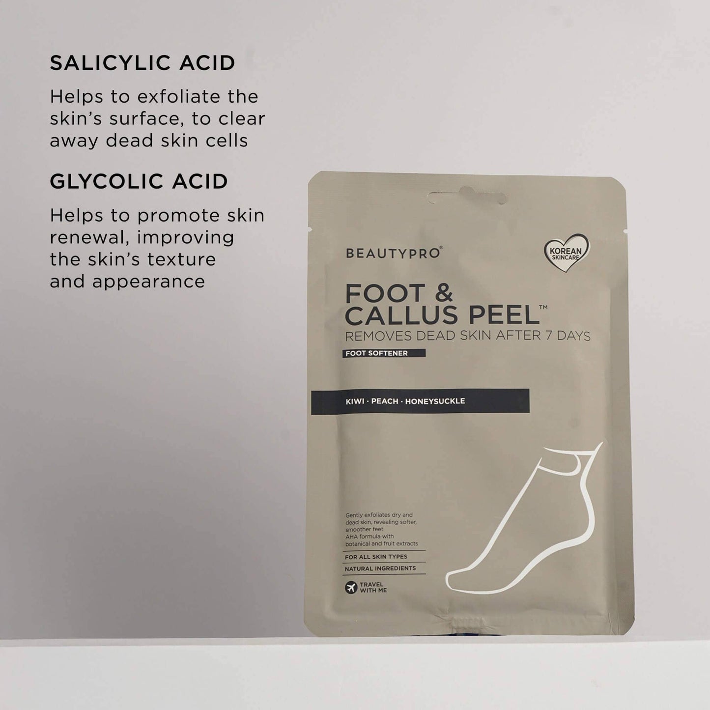FOOT & CALLUS PEEL with over 16 Botanical & Fruit extracts