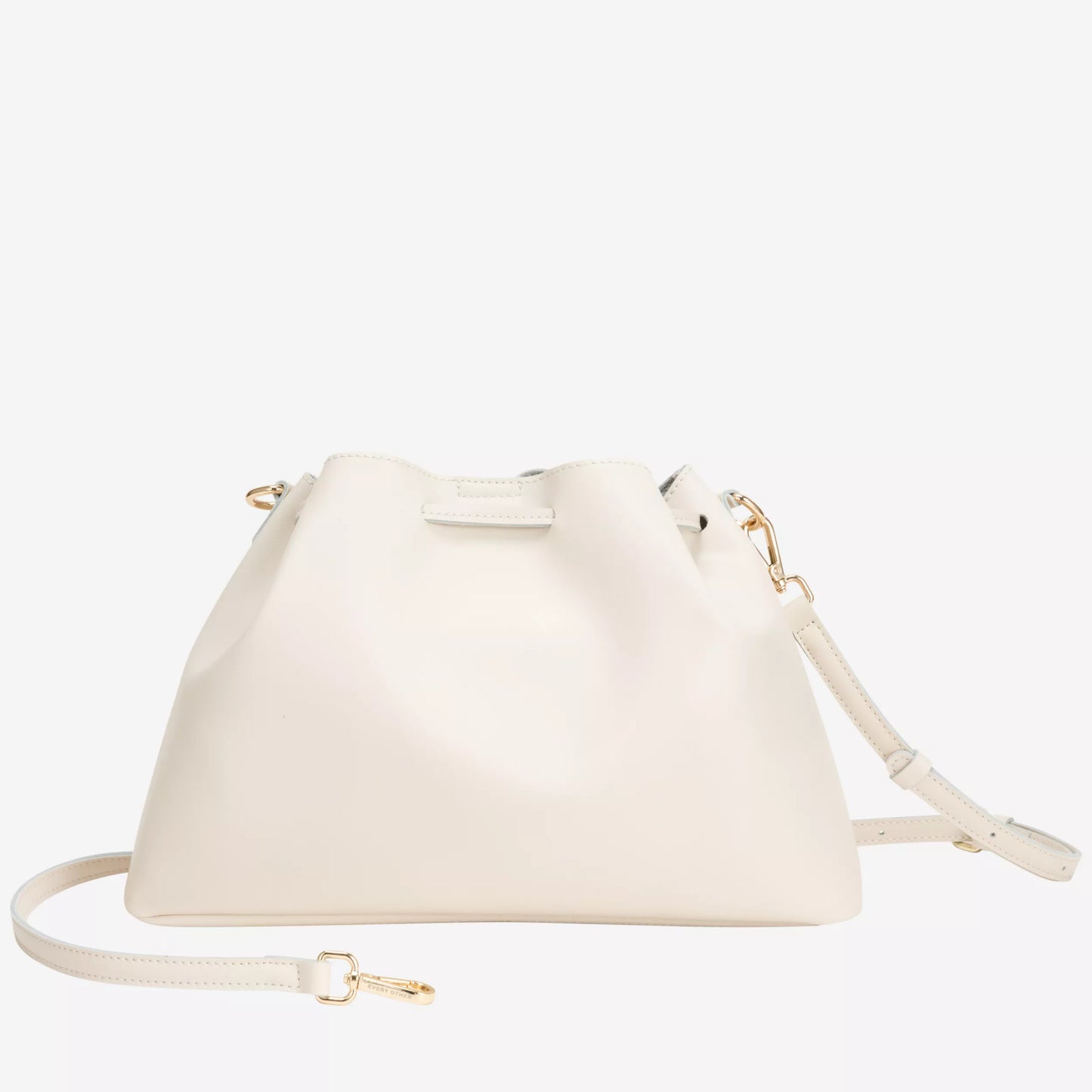 Drawstring Shoulder Cross Body - Off White