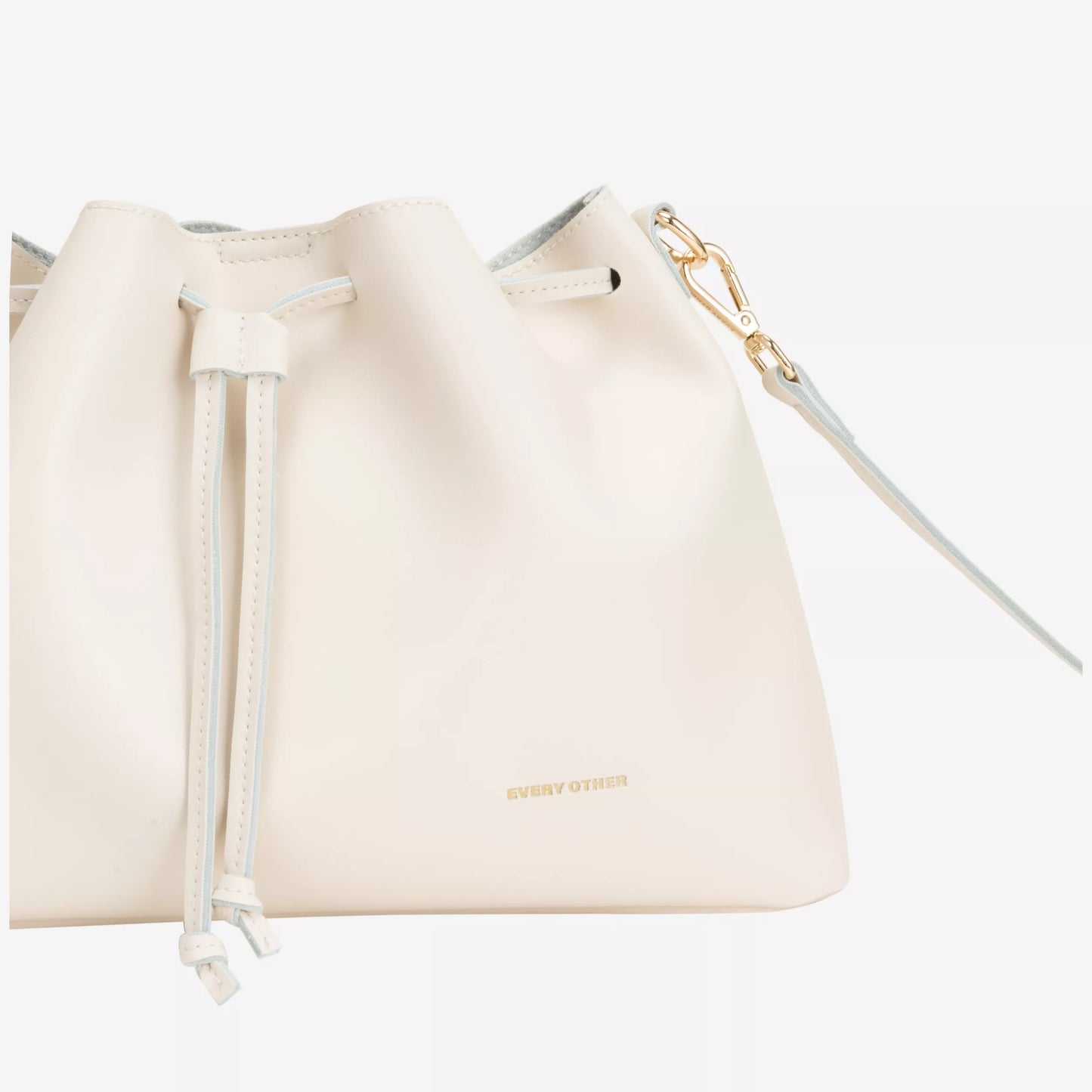 Drawstring Shoulder Cross Body - Off White