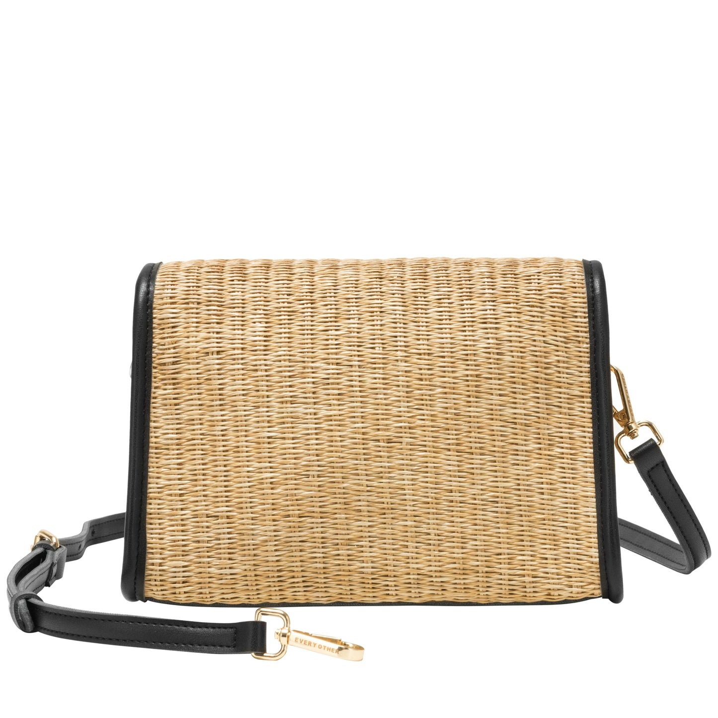 Straw messenger Shoulder Bag