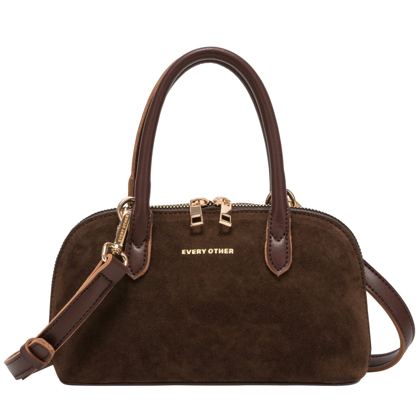 Suedette Mini Bowling Bag