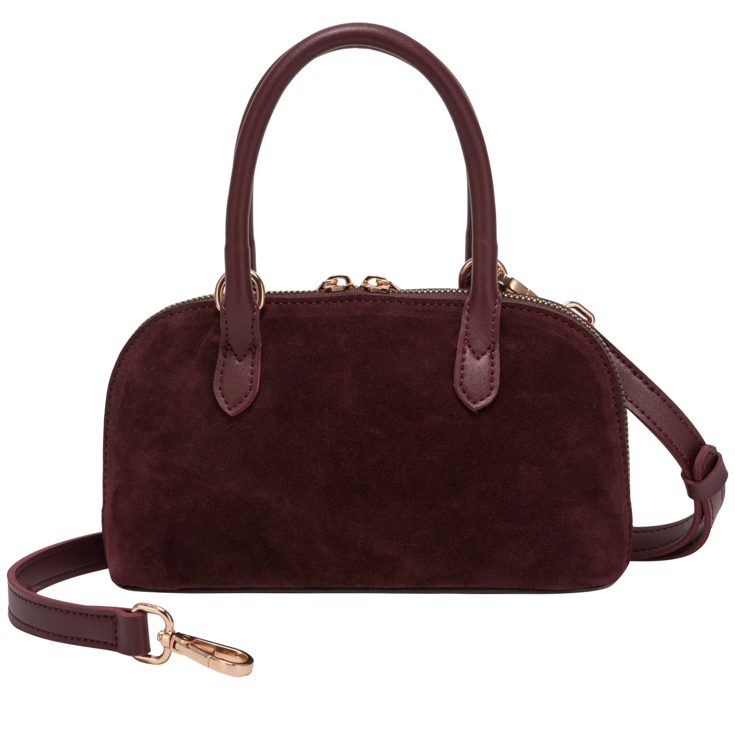 Suedette Mini Bowling Bag