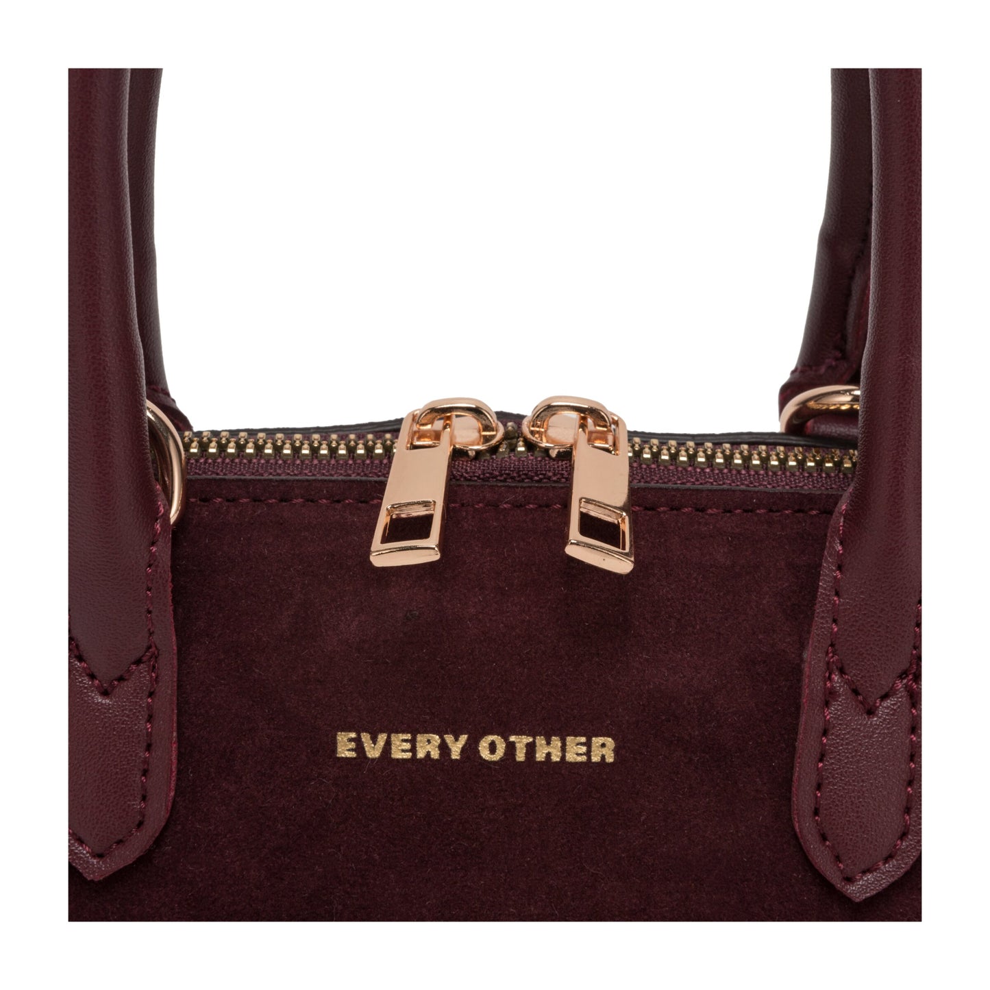 Suedette Mini Bowling Bag