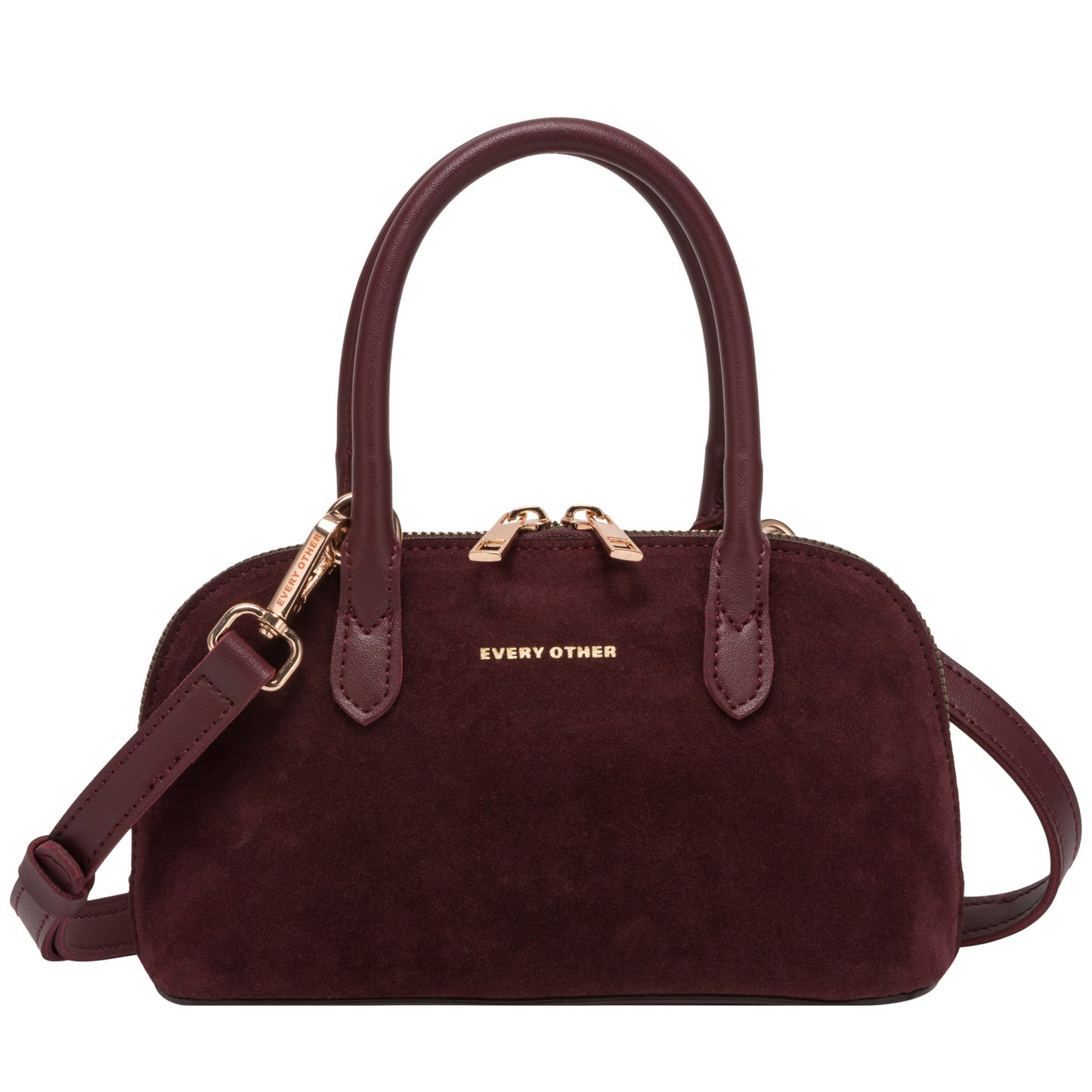 Suedette Mini Bowling Bag