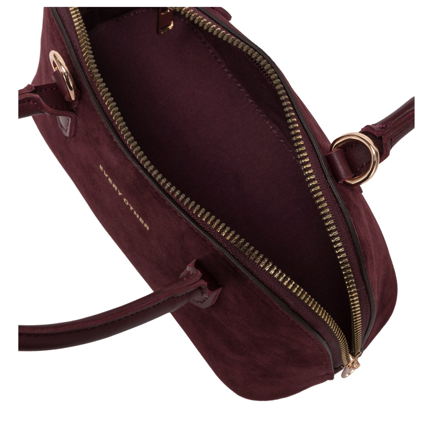 Suedette Mini Bowling Bag