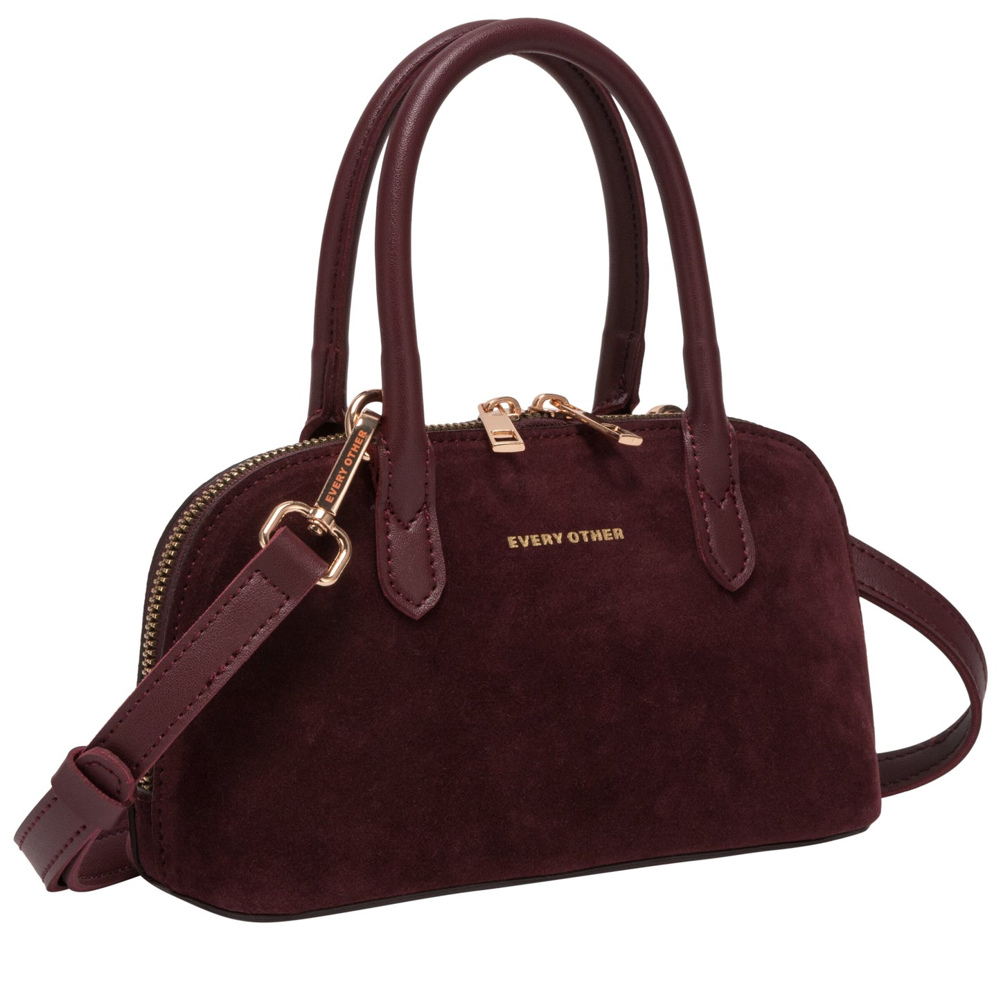 Suedette Mini Bowling Bag