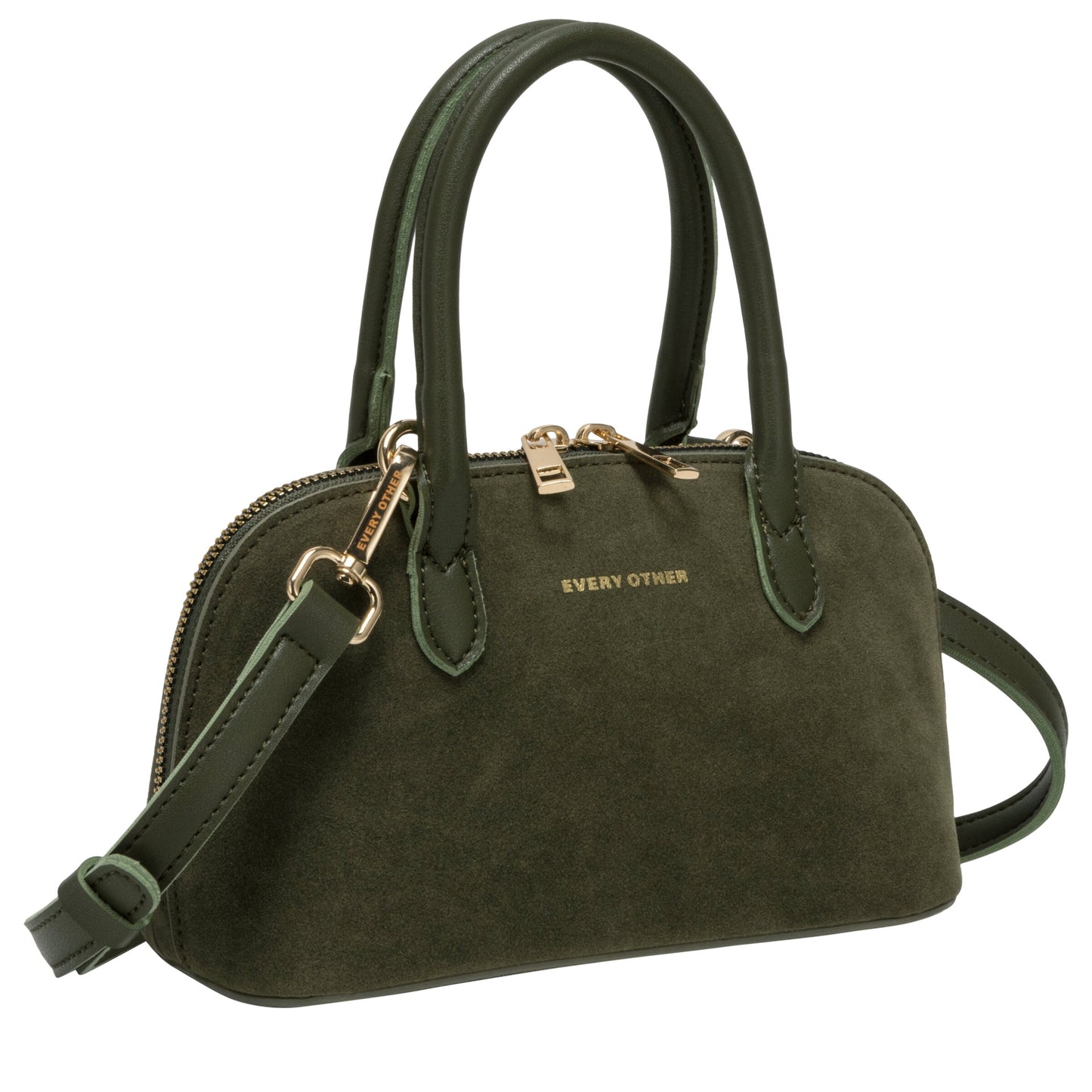 Suedette Mini Bowling Bag