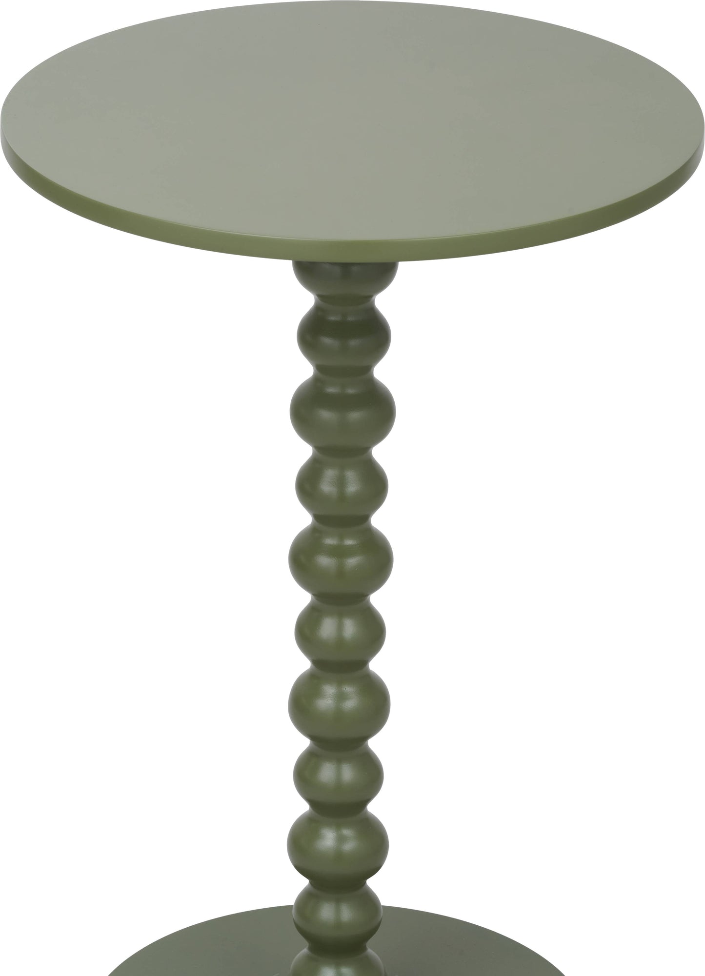 Olive Wood Bobble Side Table