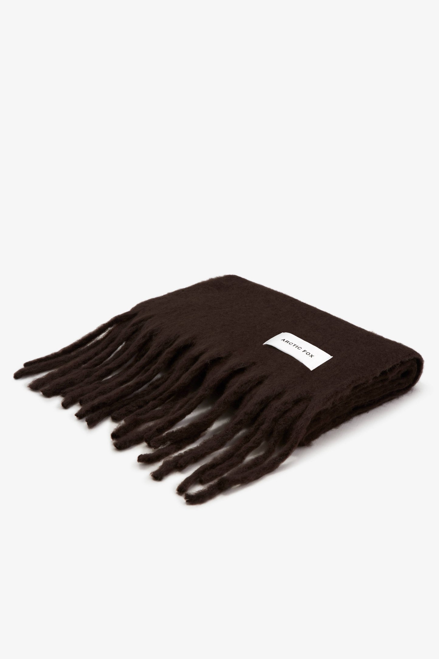 The Reykjavik Scarf - 100% Recycled - Ground Coffee - AW25