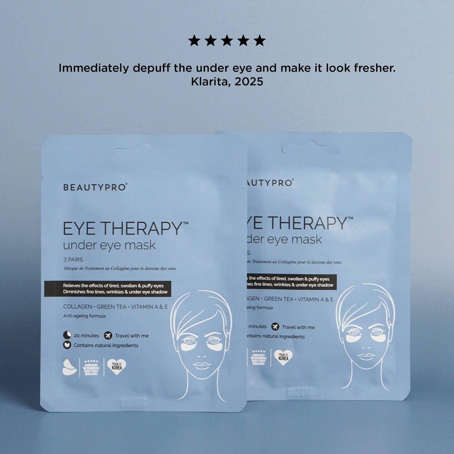EYE THERAPY Under Eye Mask (3 pairs)