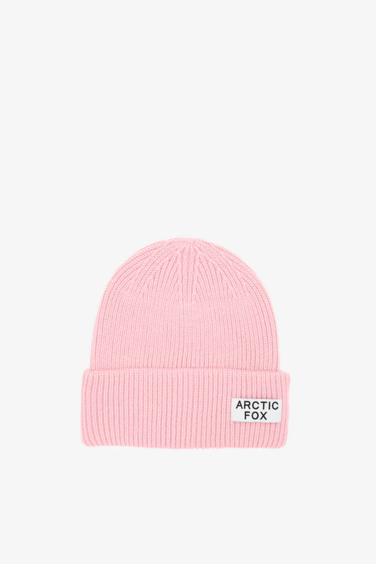 Recycled Bottle Beanie - Pastel Pink - AW24
