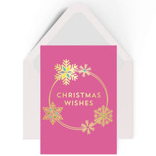 Load image into Gallery viewer, Christmas Wishes Christmas Card + Eye Therapy Mask
