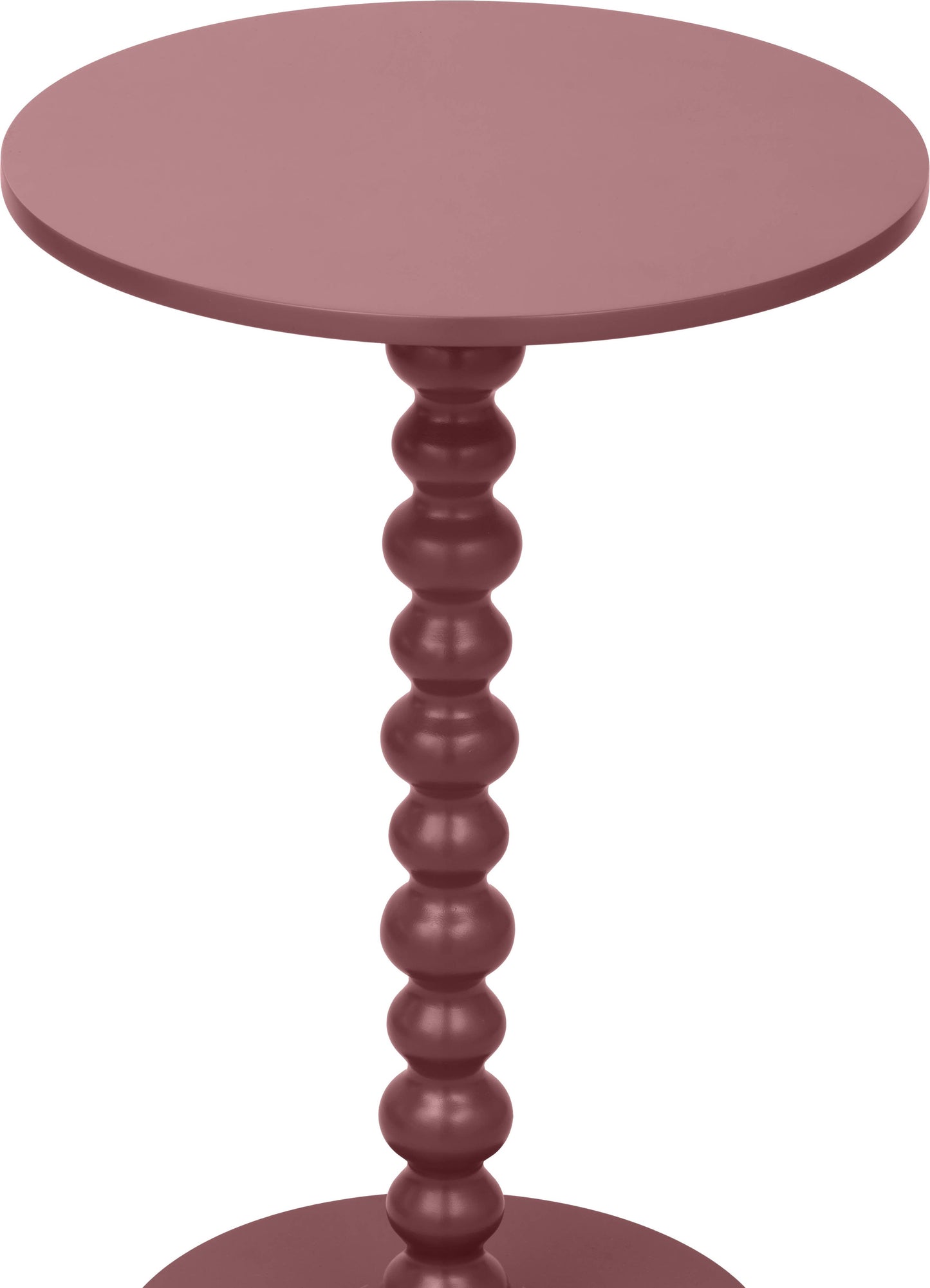 Mulberry Wood Bobble Side Table