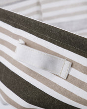 Load image into Gallery viewer, Brown Stripe Storage basket Small
