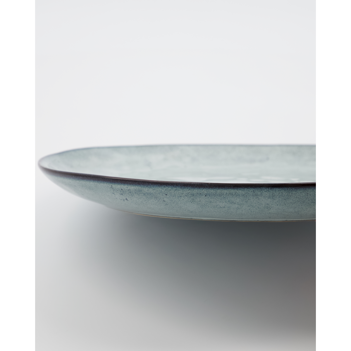 Dinner Plate - Rustic Grey/blue