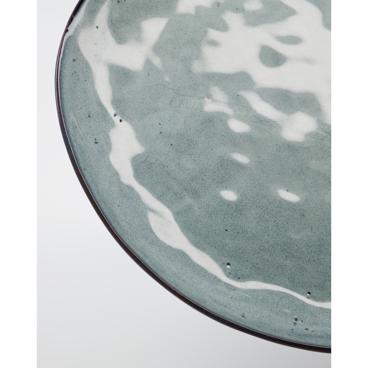 Dinner Plate - Rustic Grey/blue