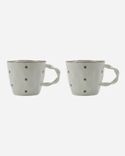 Load image into Gallery viewer, White Starry Mug Set of 2
