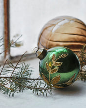 Load image into Gallery viewer, Green Beaded Ornament
