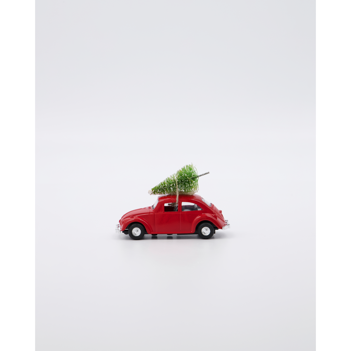 Decoration, Mini Xmas car, Red