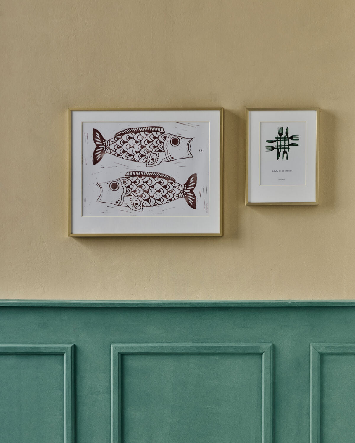 Framed Fish Wall Art