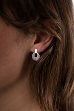 Load image into Gallery viewer, Silver Cleo Earrings
