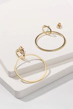 Load image into Gallery viewer, Gold Oxford Earrings
