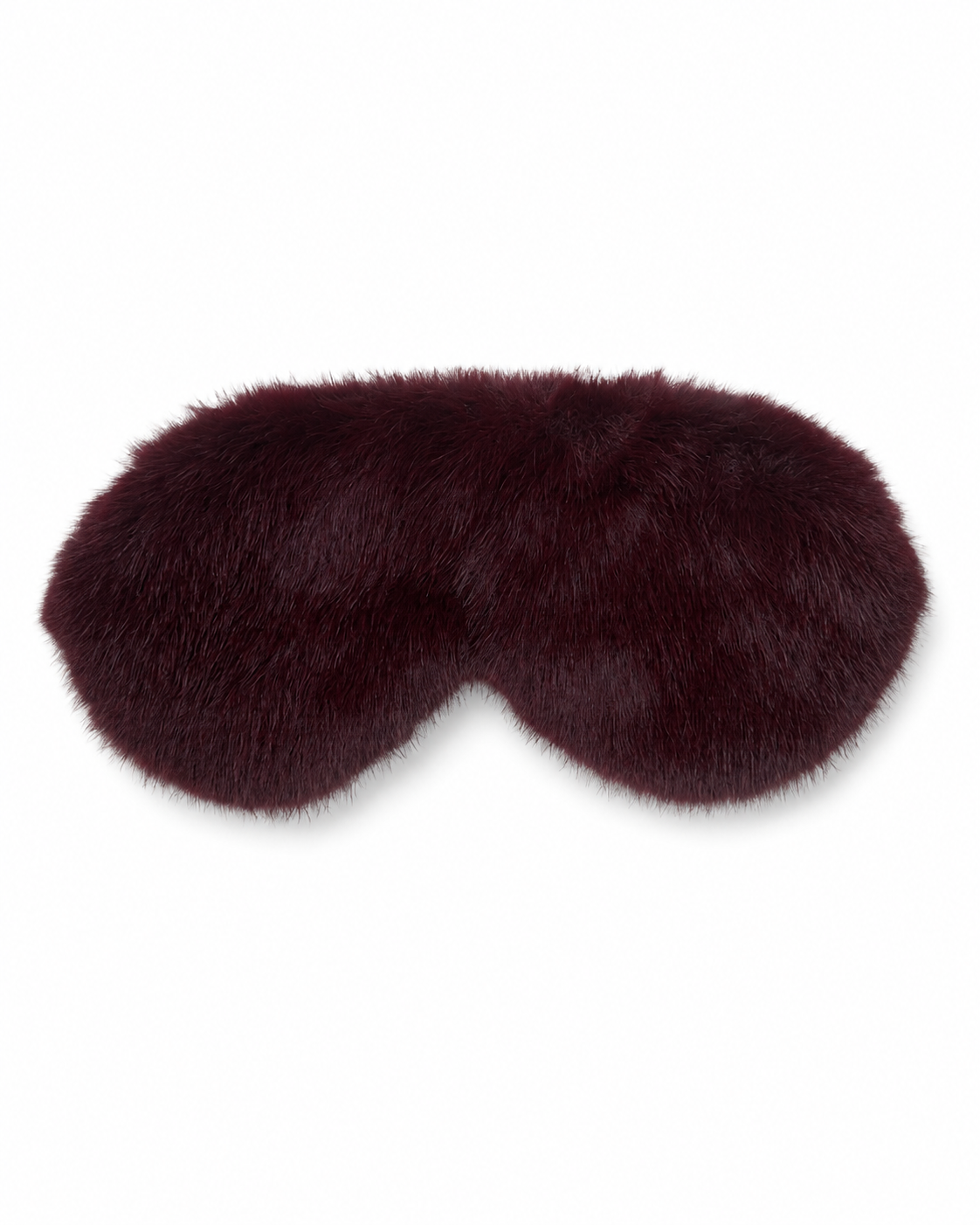 Eye Mask | Faux Fur | Merlot