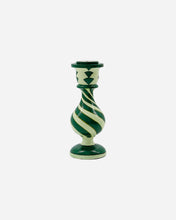 Load image into Gallery viewer, Green Sats Candle Holder

