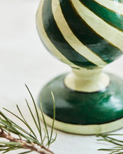 Load image into Gallery viewer, Green Sats Candle Holder
