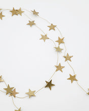 Load image into Gallery viewer, Antique brass finish Star Garland
