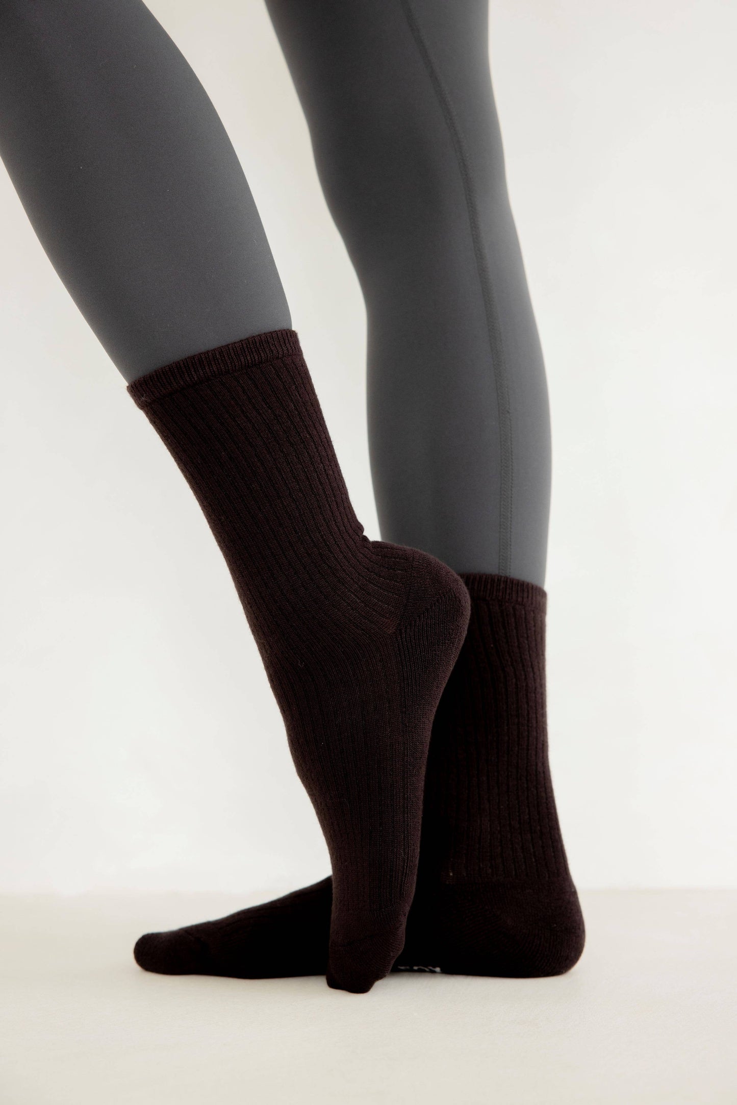 The Everyday Socks - 100% Bamboo - Dark Chocolate - AW25