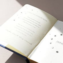 Load image into Gallery viewer, Navy Five Year Thought A Day Journal
