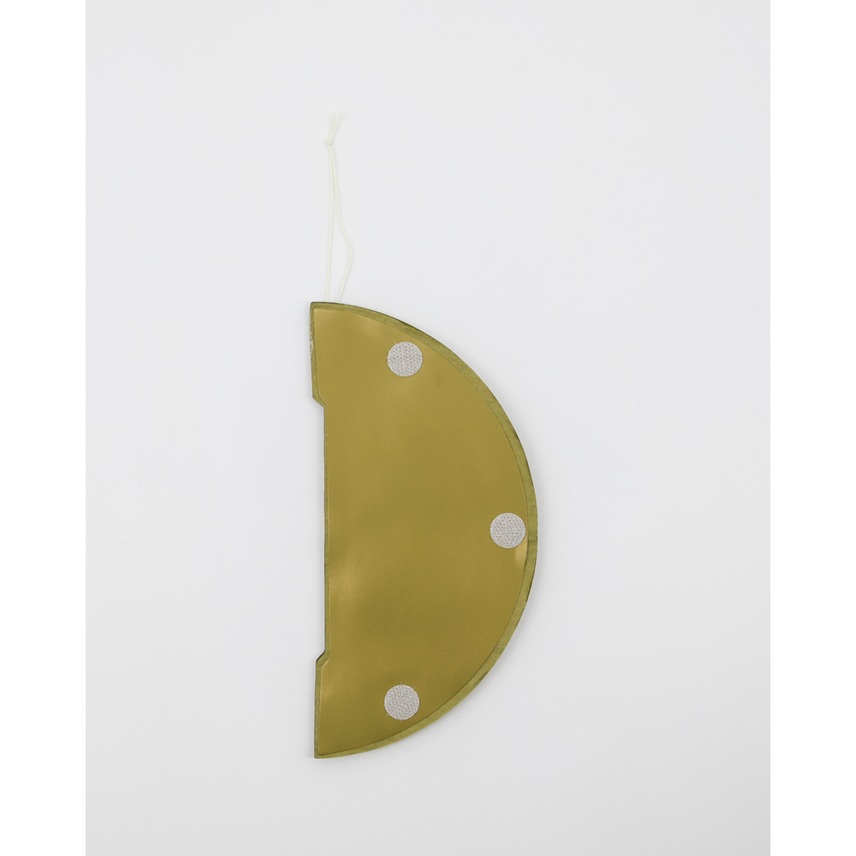 Christmas ornaments, Golden - Set of 3, Large