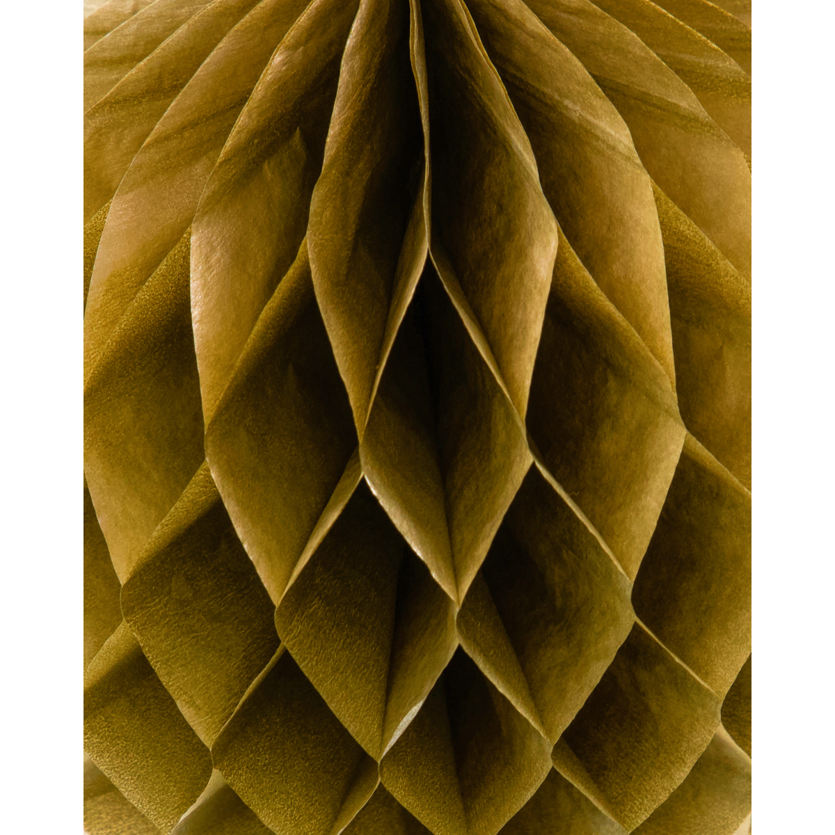 Christmas ornaments, Golden - Set of 3