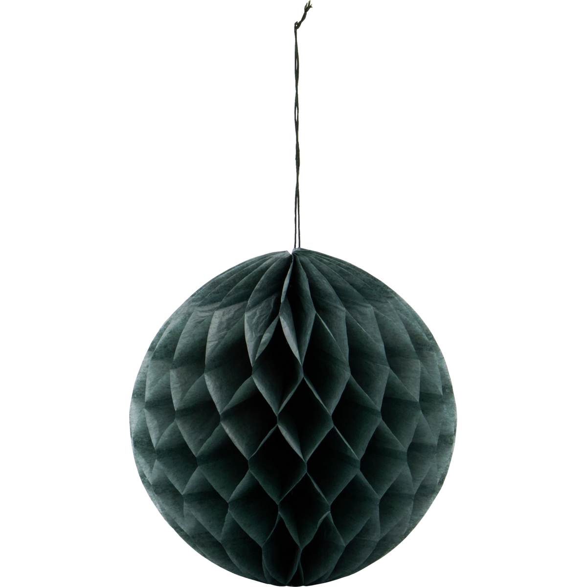 Christmas ornaments, Green - Set of 3