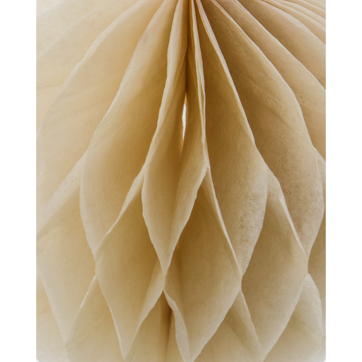 Christmas ornaments, Ivory - Set of 3