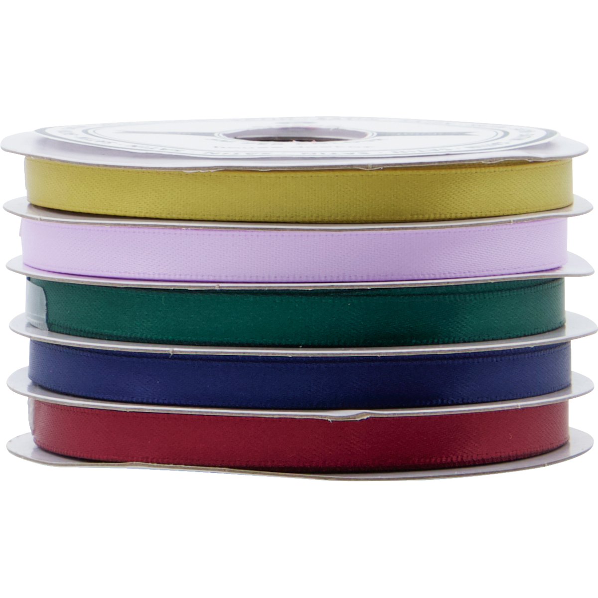Ribbon: Gold, Purple, Green, Blue, Red
