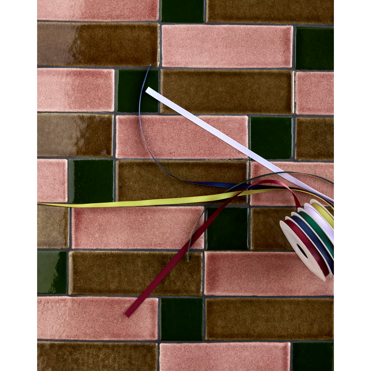 Ribbon: Gold, Purple, Green, Blue, Red