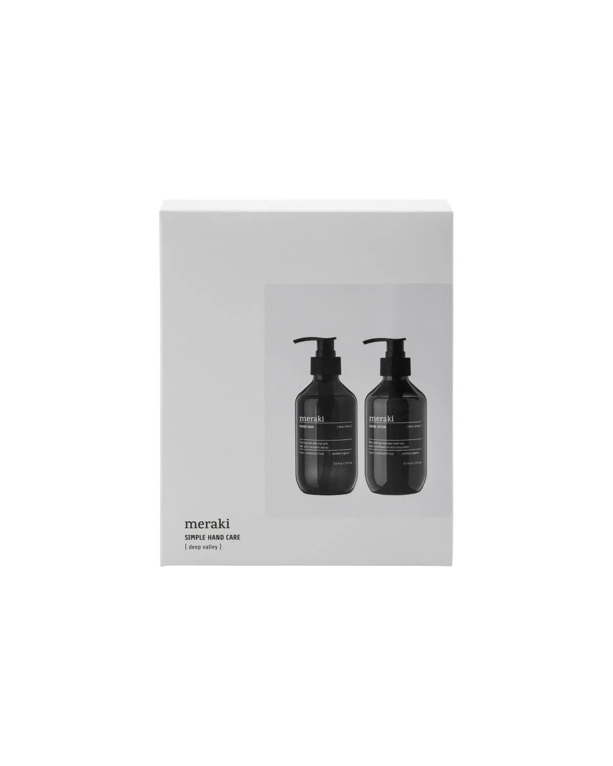 Gift box, deep valley hand soap + hand lotion