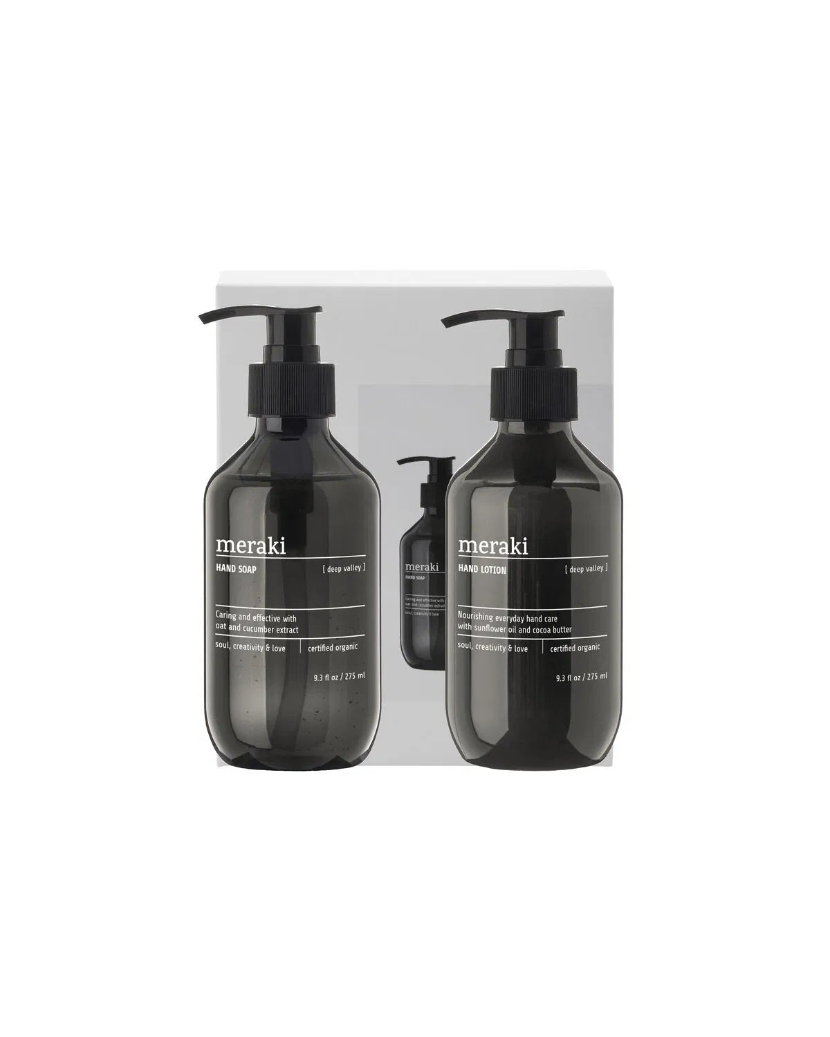 Gift box, deep valley hand soap + hand lotion