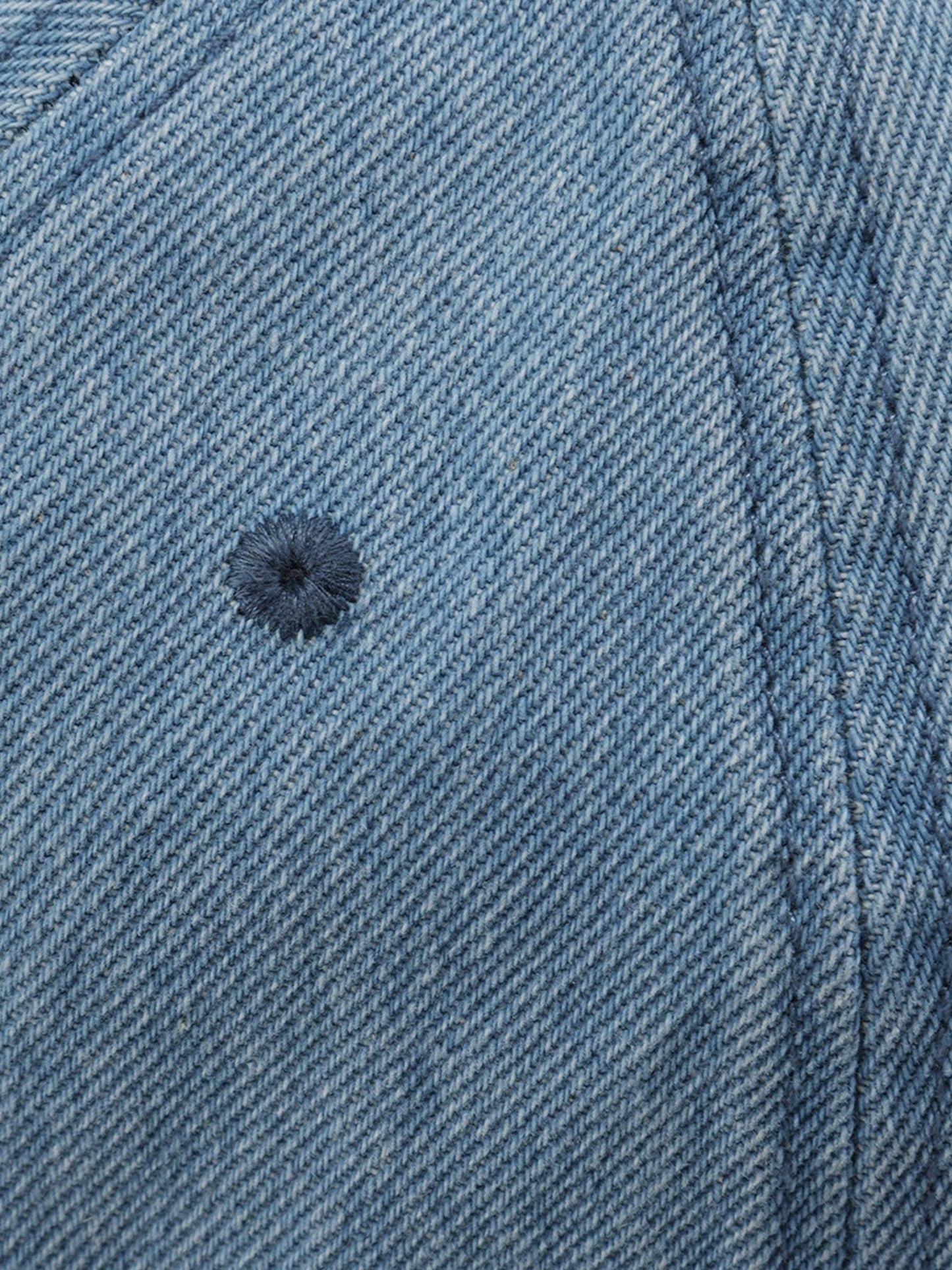 Denim Cubic Cap