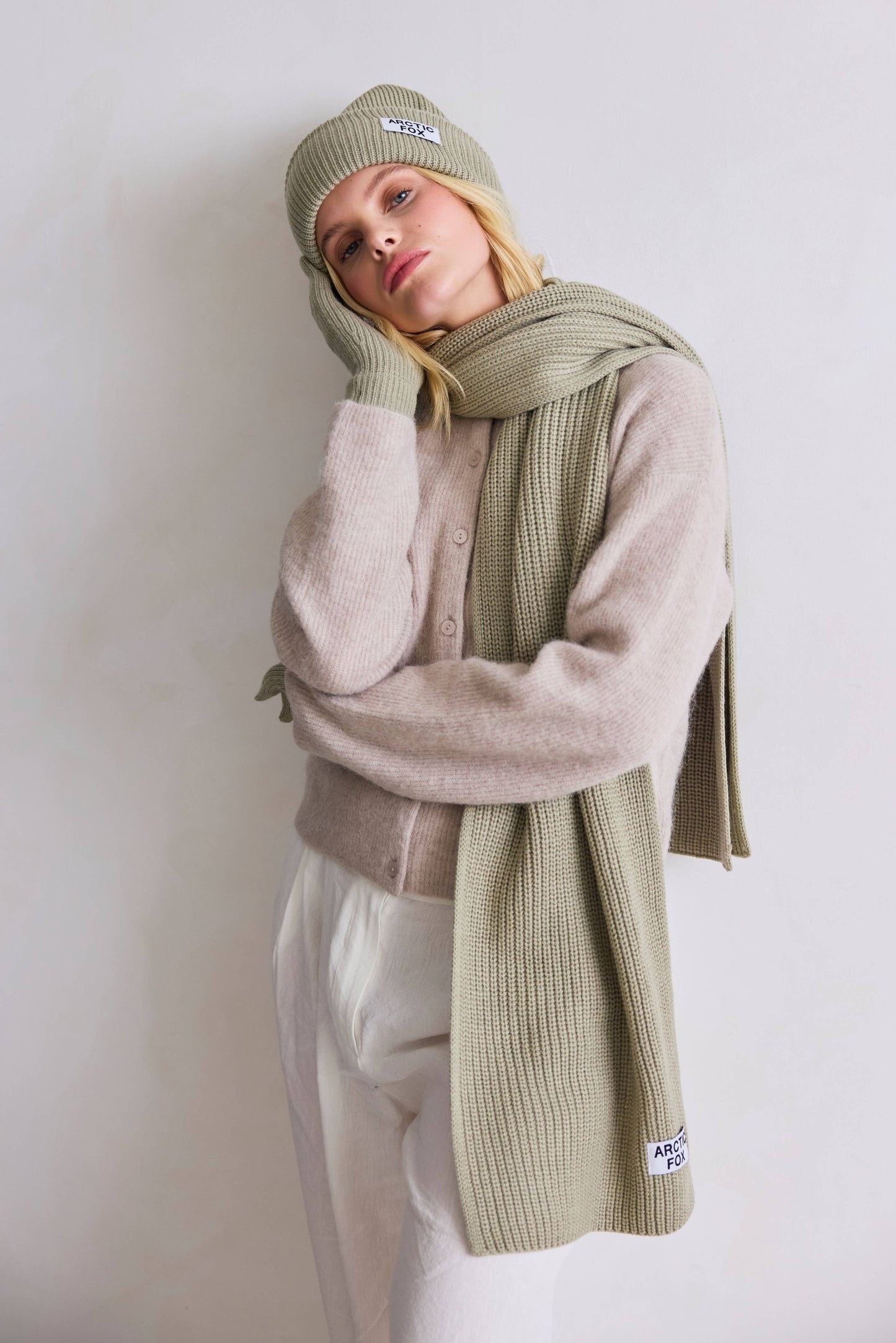 Recycled Bottle Beanie - Arctic Grey