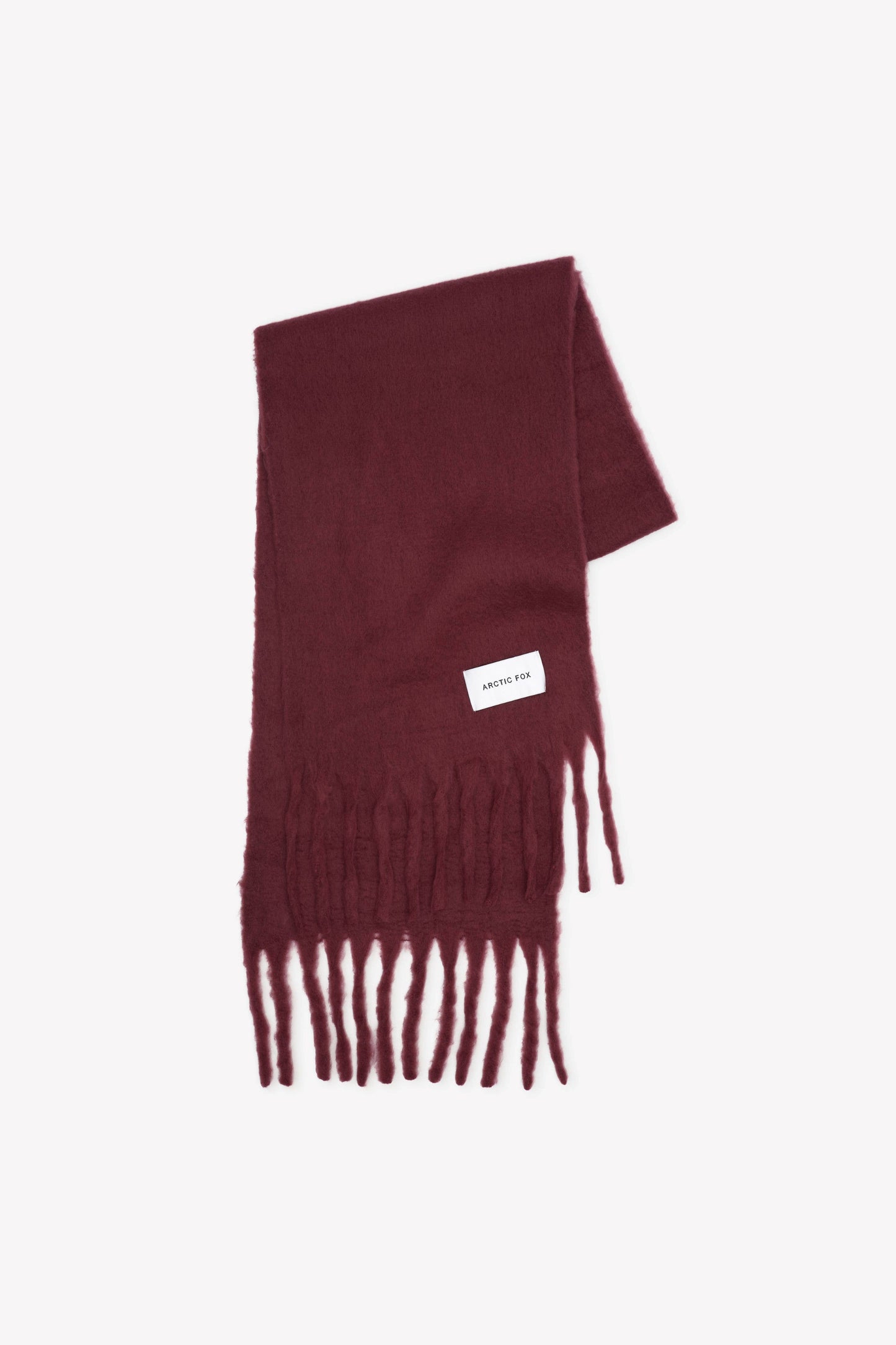 The Reykjavik Scarf - 100% Recycled - Burgundy