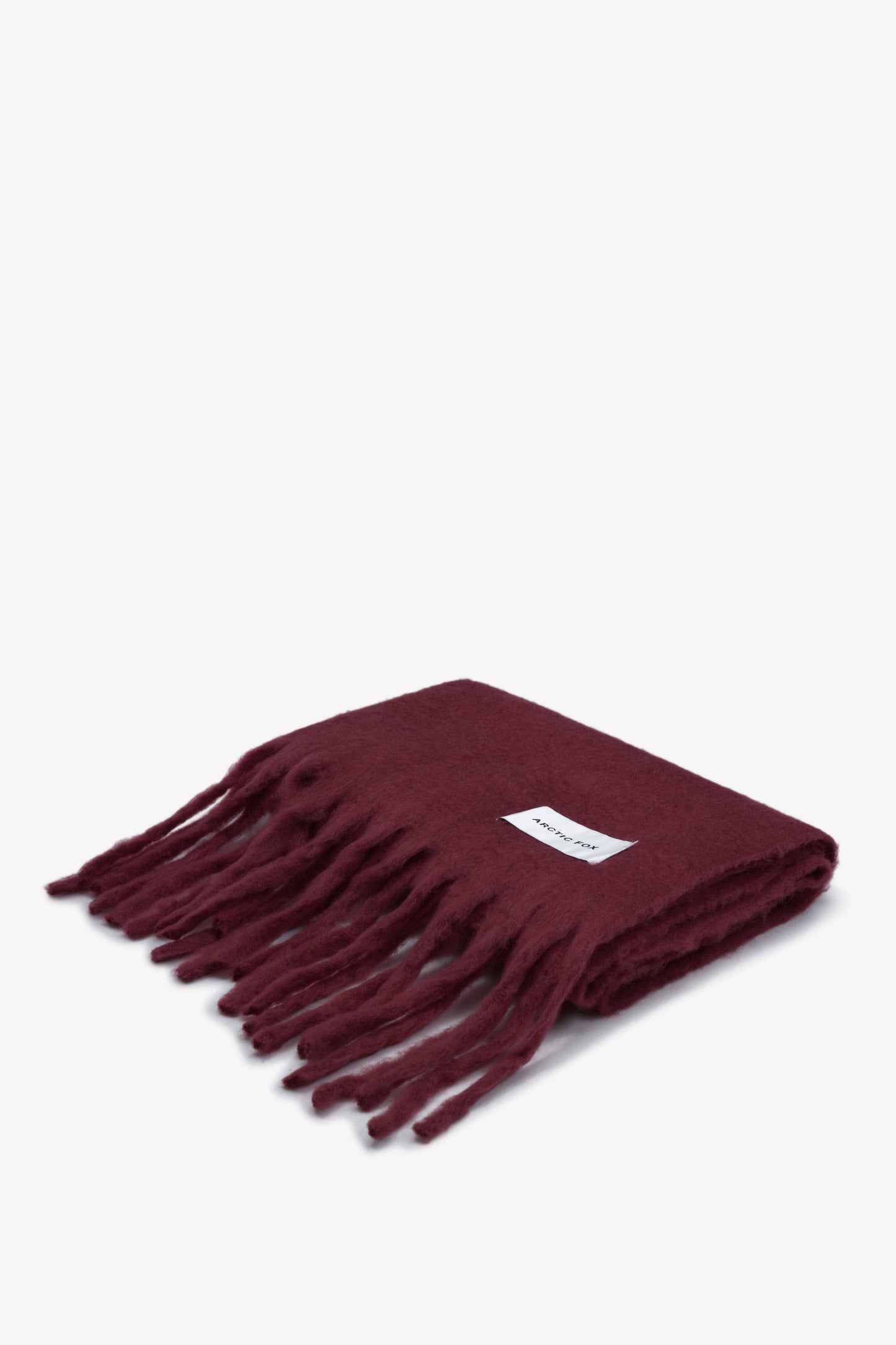The Reykjavik Scarf - 100% Recycled - Burgundy